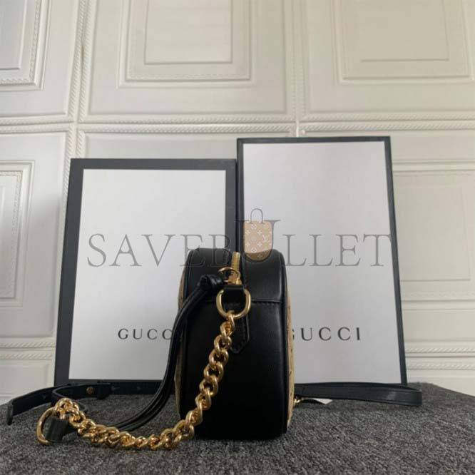 GUCCI MARMONT SMALL MATELASSE SHOULDER BAG 447632  (24*13*7cm)